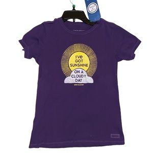 NEW Life is good sunshine lyric top